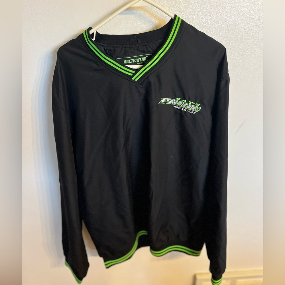 Vintage Arctic Cat pullover windbreaker size Large